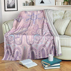 Aboriginal-Islanders NAIDOC Week Blanket River and land aboriginal art