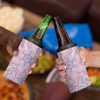 Aboriginal-Islanders NAIDOC Week 4 in 1 Can Cooler Tumbler River and land aboriginal art