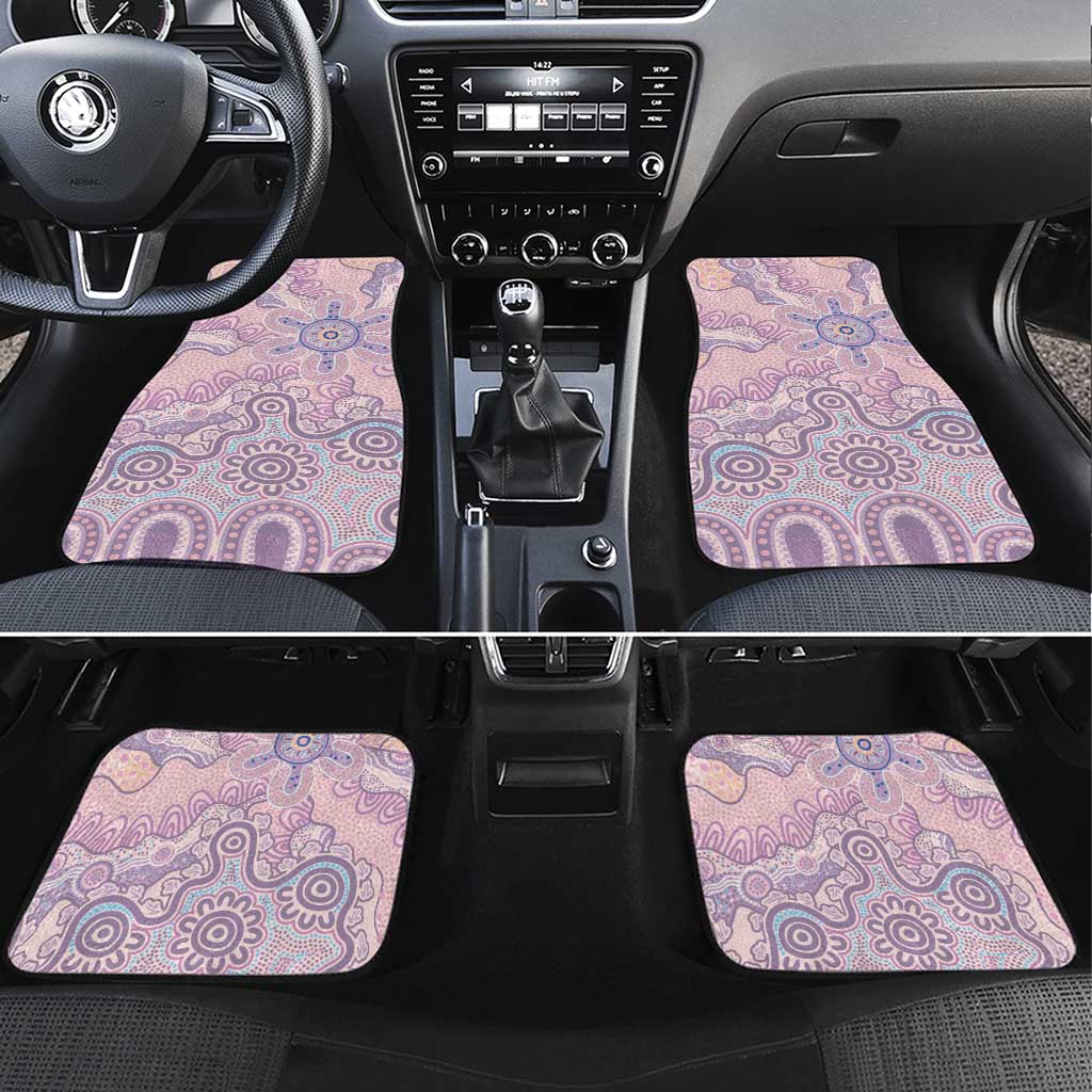 Aboriginal-Islanders NAIDOC Week Car Mats River and land aboriginal art