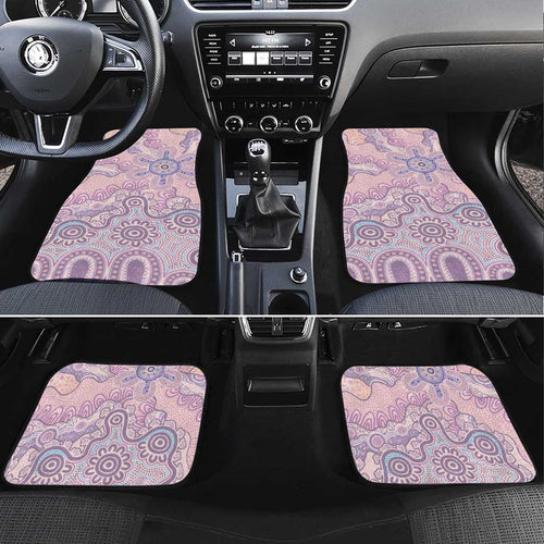 Aboriginal-Islanders NAIDOC Week Car Mats River and land aboriginal art