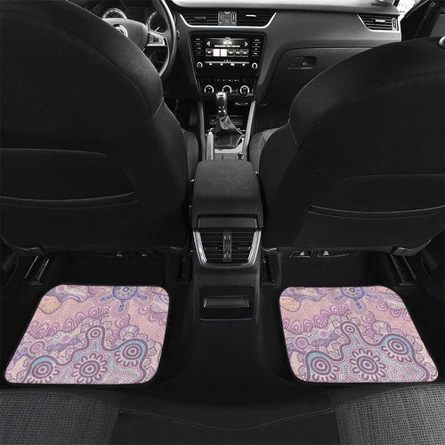 Aboriginal-Islanders NAIDOC Week Car Mats River and land aboriginal art