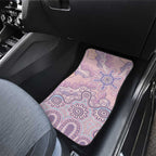 Aboriginal-Islanders NAIDOC Week Car Mats River and land aboriginal art