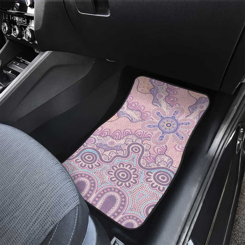 Aboriginal-Islanders NAIDOC Week Car Mats River and land aboriginal art