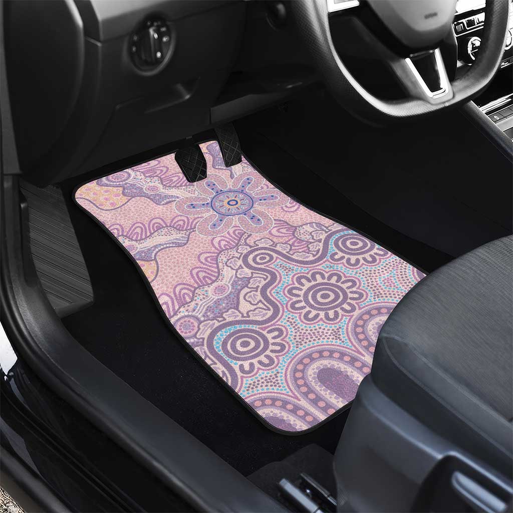 Aboriginal-Islanders NAIDOC Week Car Mats River and land aboriginal art