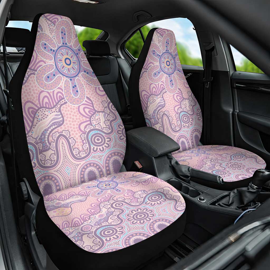 Aboriginal-Islanders NAIDOC Week Car Seat Cover River and land aboriginal art