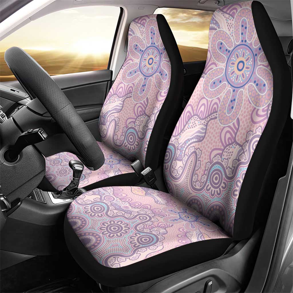 Aboriginal-Islanders NAIDOC Week Car Seat Cover River and land aboriginal art
