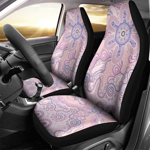 Aboriginal-Islanders NAIDOC Week Car Seat Cover River and land aboriginal art