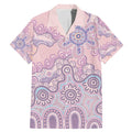 Aboriginal-Islanders NAIDOC Week Family Matching Mermaid Dress and Hawaiian Shirt River and land aboriginal art