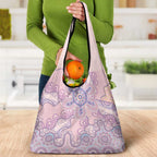 Aboriginal-Islanders NAIDOC Week Grocery Bag River and land aboriginal art