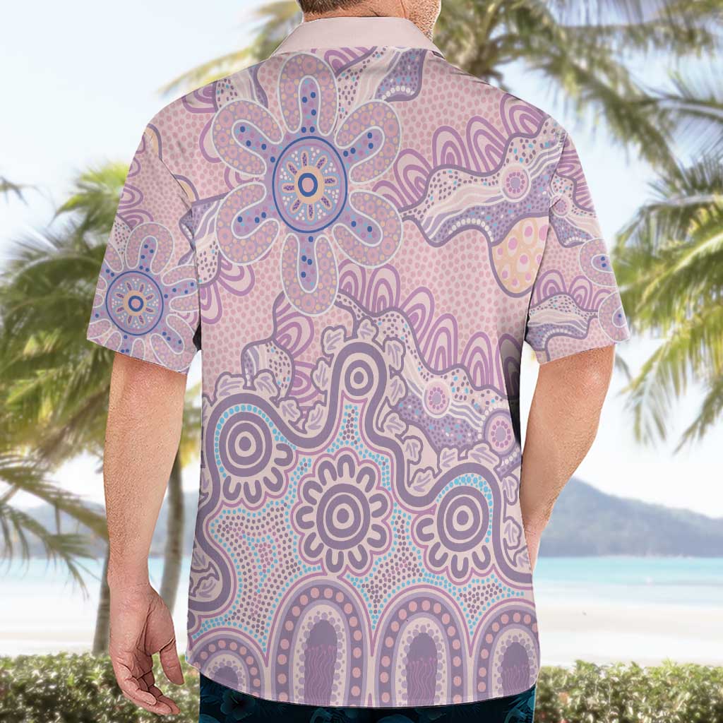 Aboriginal-Islanders NAIDOC Week Hawaiian Shirt River and land aboriginal art