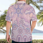 Aboriginal-Islanders NAIDOC Week Hawaiian Shirt River and land aboriginal art