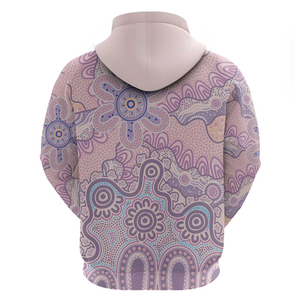 Aboriginal-Islanders NAIDOC Week Hoodie River and land aboriginal art