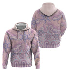 Aboriginal-Islanders NAIDOC Week Hoodie River and land aboriginal art