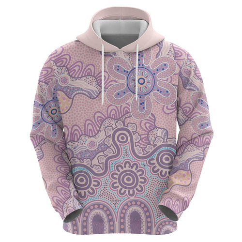 Aboriginal-Islanders NAIDOC Week Hoodie River and land aboriginal art