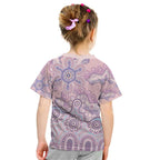 Aboriginal-Islanders NAIDOC Week Kid T Shirt River and land aboriginal art