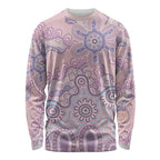 Aboriginal-Islanders NAIDOC Week Long Sleeve Shirt River and land aboriginal art