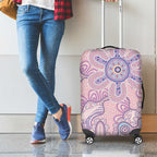 Aboriginal-Islanders NAIDOC Week Luggage Cover River and land aboriginal art