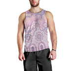 Aboriginal-Islanders NAIDOC Week Men Tank Top River and land aboriginal art