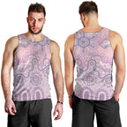 Aboriginal-Islanders NAIDOC Week Men Tank Top River and land aboriginal art