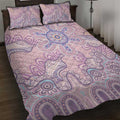 Aboriginal-Islanders NAIDOC Week Quilt Bed Set River and land aboriginal art
