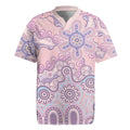 Aboriginal-Islanders NAIDOC Week Rugby Jersey River and land aboriginal art