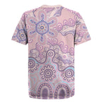 Aboriginal-Islanders NAIDOC Week Rugby Jersey River and land aboriginal art