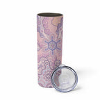 Aboriginal-Islanders NAIDOC Week Skinny Tumbler River and land aboriginal art