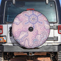 Aboriginal-Islanders NAIDOC Week Spare Tire Cover River and land aboriginal art