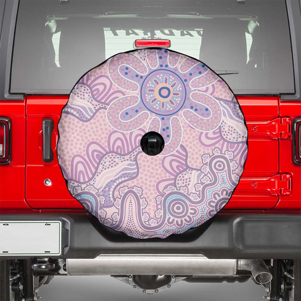 Aboriginal-Islanders NAIDOC Week Spare Tire Cover River and land aboriginal art