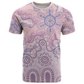 Aboriginal-Islanders NAIDOC Week T Shirt River and land aboriginal art