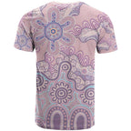 Aboriginal-Islanders NAIDOC Week T Shirt River and land aboriginal art
