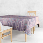 Aboriginal-Islanders NAIDOC Week Tablecloth River and land aboriginal art