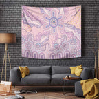 Aboriginal-Islanders NAIDOC Week Tapestry River and land aboriginal art