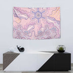 Aboriginal-Islanders NAIDOC Week Tapestry River and land aboriginal art