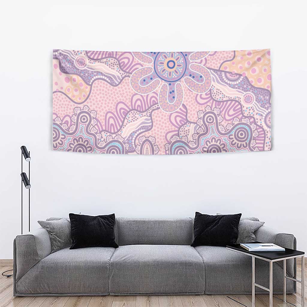 Aboriginal-Islanders NAIDOC Week Tapestry River and land aboriginal art