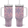 Aboriginal-Islanders NAIDOC Week Tumbler With Handle River and land aboriginal art