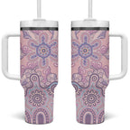Aboriginal-Islanders NAIDOC Week Tumbler With Handle River and land aboriginal art