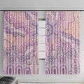 Aboriginal-Islanders NAIDOC Week Window Curtain River and land aboriginal art