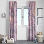 Aboriginal-Islanders NAIDOC Week Window Curtain River and land aboriginal art