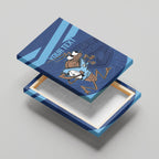 Custom New South Wales Rugby Canvas Wall Art Blues Cockroach Origin Sporty