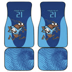 Custom New South Wales Rugby Car Mats Blues Cockroach Origin Sporty