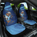 Custom New South Wales Rugby Car Seat Cover Blues Cockroach Origin Sporty