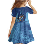 Custom New South Wales Rugby Family Matching Mermaid Dress and Hawaiian Shirt Blues Cockroach Origin Sporty