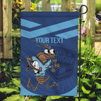Custom New South Wales Rugby Garden Flag Blues Cockroach Origin Sporty