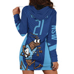 Custom New South Wales Rugby Hoodie Dress Blues Cockroach Origin Sporty