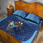 Custom New South Wales Rugby Quilt Bed Set Blues Cockroach Origin Sporty
