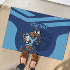 Custom New South Wales Rugby Rubber Doormat Blues Cockroach Origin Sporty