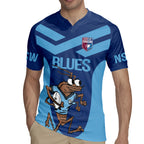 Custom New South Wales Rugby Rugby Jersey Blues Cockroach Origin Sporty