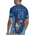 Custom New South Wales Rugby Rugby Jersey Blues Cockroach Origin Sporty