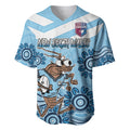 Custom NSW Blues Cockroach Blooded Aboriginal Inspired Baseball Jersey